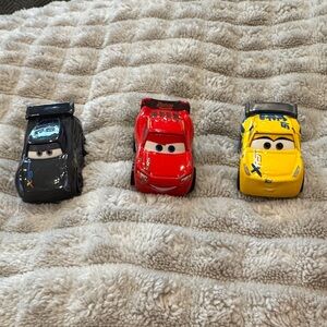 3 PC - Disney Pixar Cars 3 Movie Character Toy Bundle